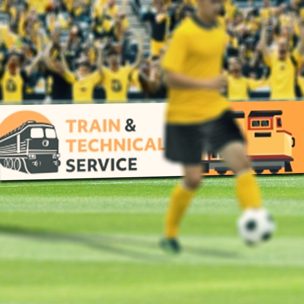 led bandenwerbung aachener tivoli train technical service nn design studio