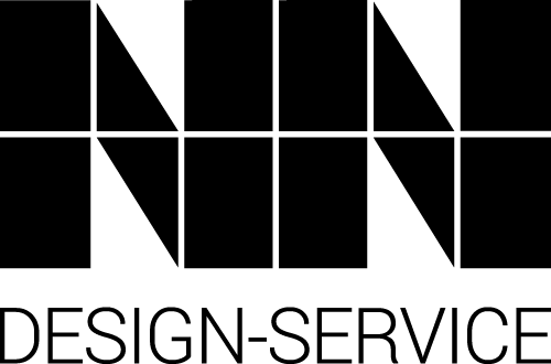nn design service logo schwarz